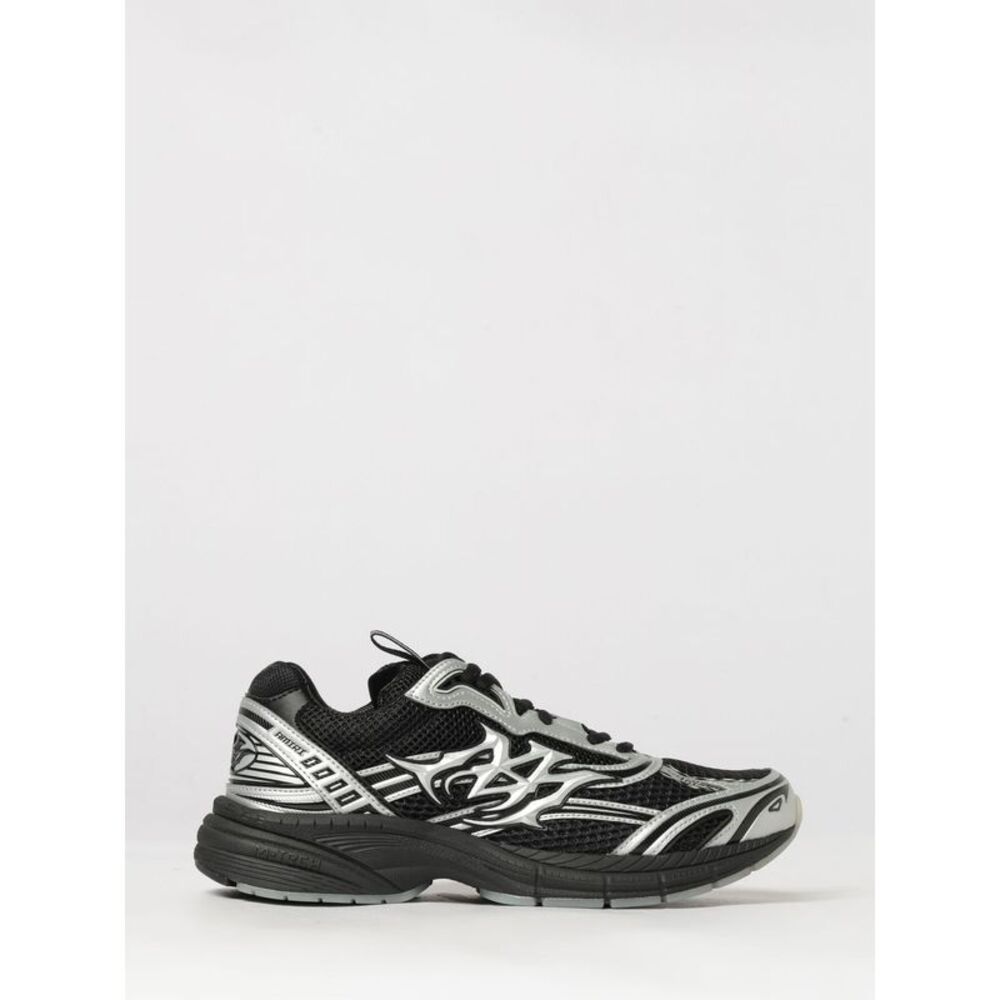 Amiri Men Amiri M-Tech Low-Top Sneakers In Leather And Mesh With Monogram